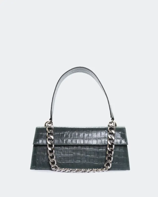 Mini Trav Green Croco sold by L'Intervalle
