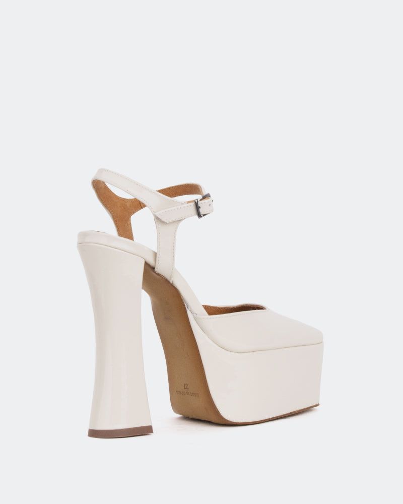 Wang Off White Patent/Ver Blanc Cassé sold by L'Intervalle product image thumbnail 3