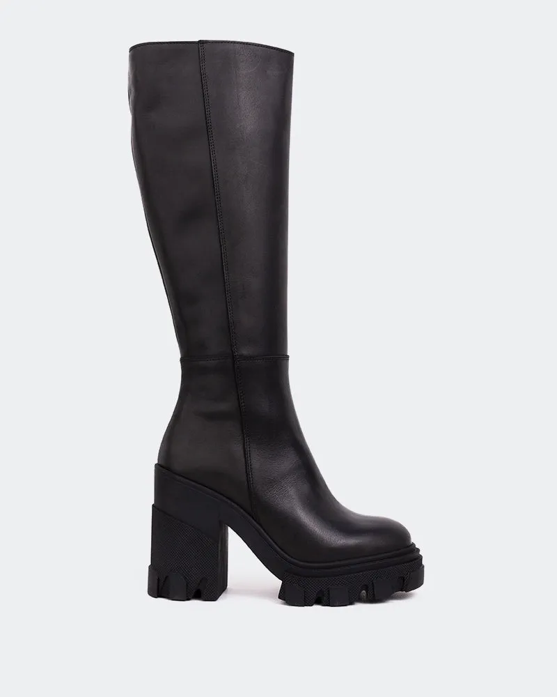 Vernon Black Leather sold by L'Intervalle