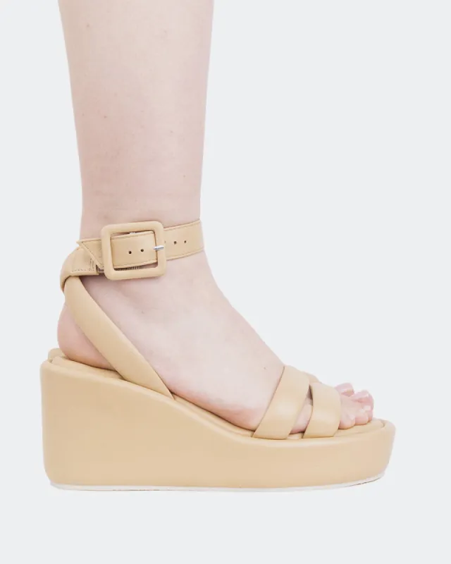 Geralda, Camel Leather/Cuir Chameau sold by L'Intervalle