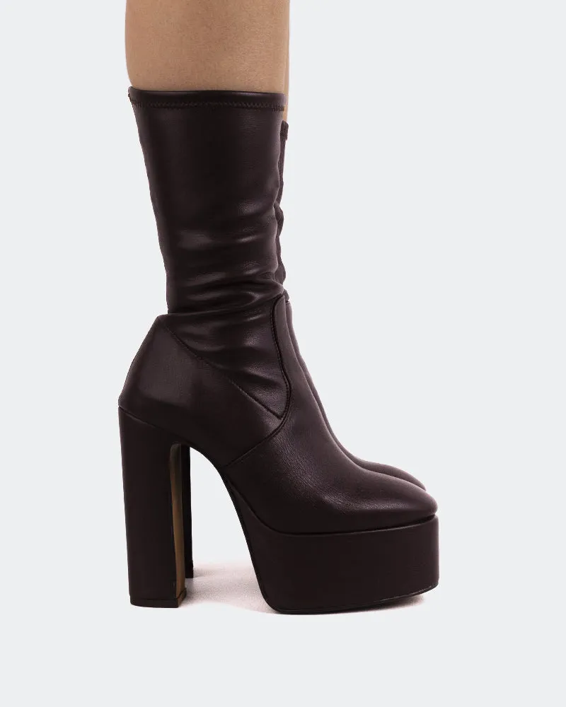 Dixie Brown Stretch sold by L'Intervalle