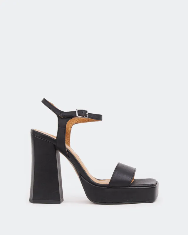 Rabanne, Black Leather/Cuir Noir sold by L'Intervalle