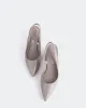 Dalida Grey Leather sold by L'Intervalle