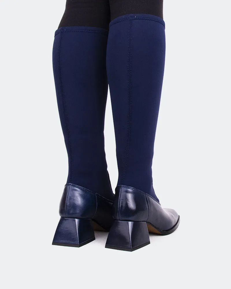 Bayeux Navy Knit Stretch sold by L'Intervalle product image thumbnail 3