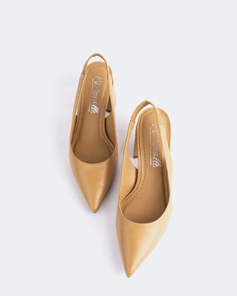 Dalida Camel Leather sold by L'Intervalle product image thumbnail 3