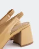 Dalida Camel Leather sold by L'Intervalle
