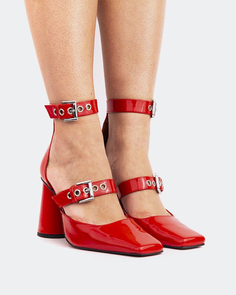 Roses Red Patent sold by L'Intervalle product image thumbnail 2