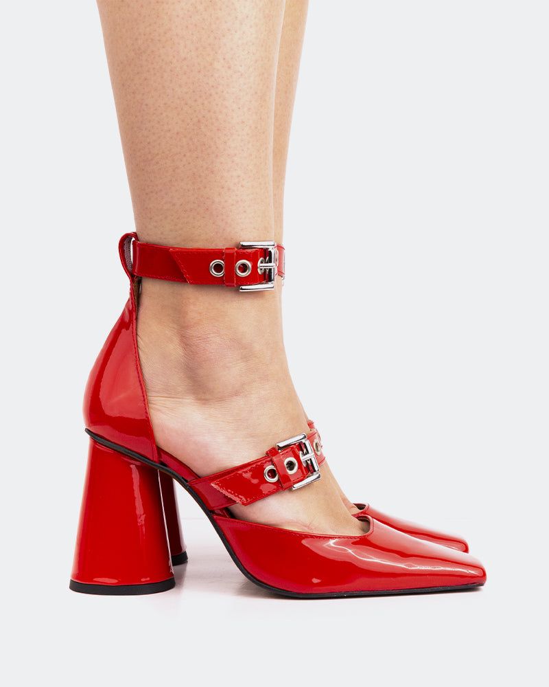 Roses Red Patent sold by L'Intervalle