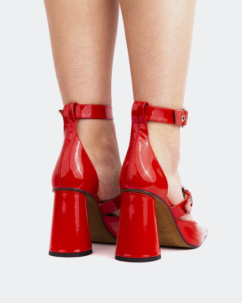 Roses Red Patent sold by L'Intervalle product image thumbnail 3