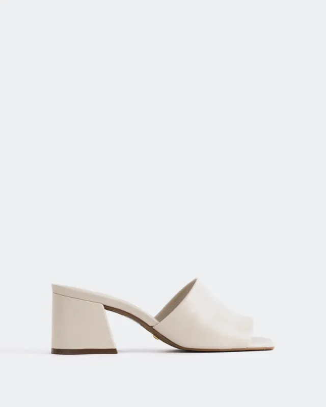 Clarabelle Off White Leather sold by L'Intervalle