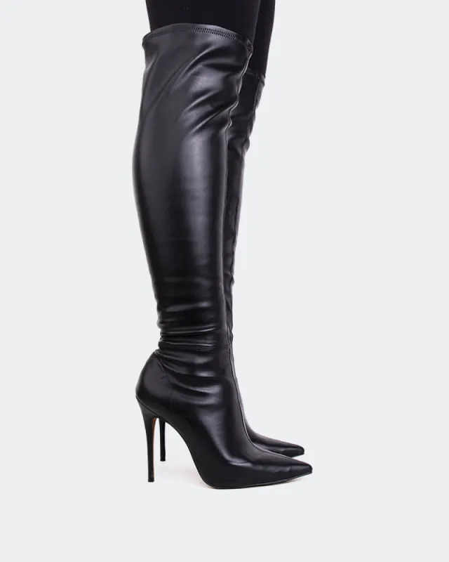 Sahar Black Stretch sold by L'Intervalle