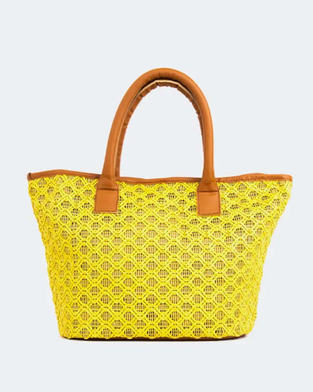 Venue Yellow/Brown Weave sold by L'Intervalle