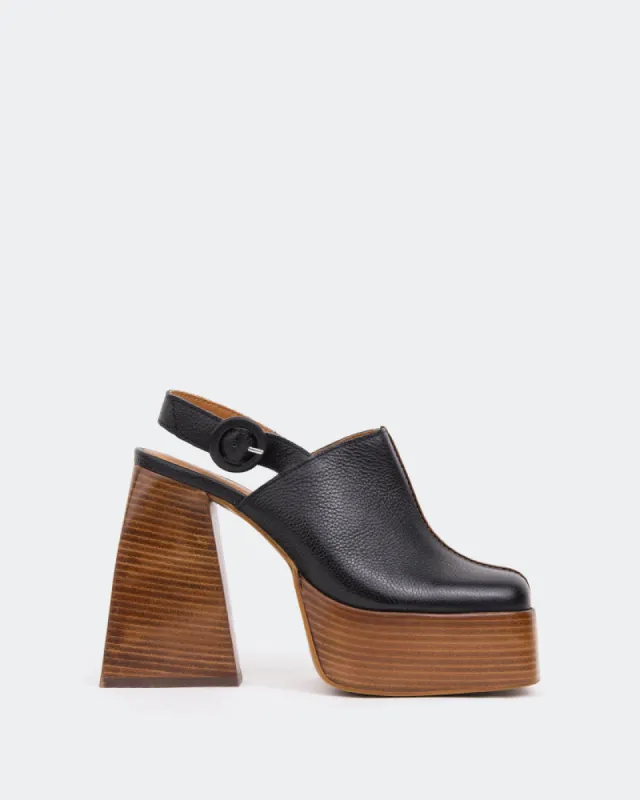 Dolphin, Black Leather/Cuir Noir sold by L'Intervalle