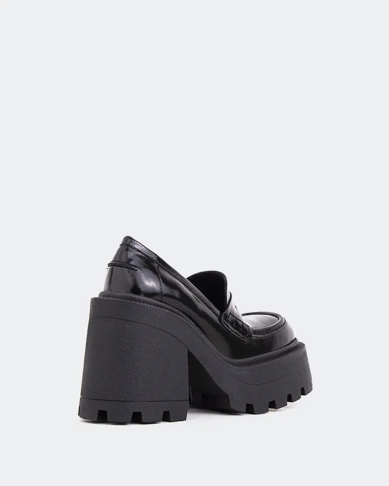 Tonya Black Shiny Leather sold by L'Intervalle product image thumbnail 3