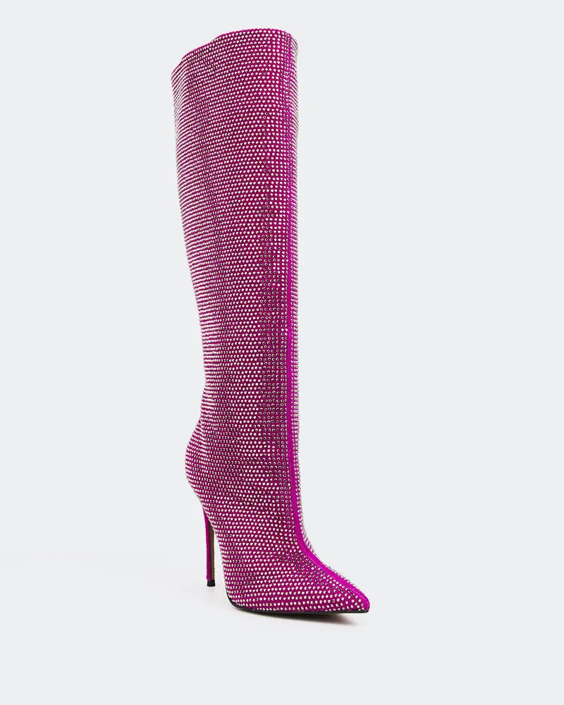 Basma Fuschia Suede sold by L'Intervalle product image thumbnail 2