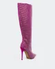 Basma Fuschia Suede sold by L'Intervalle