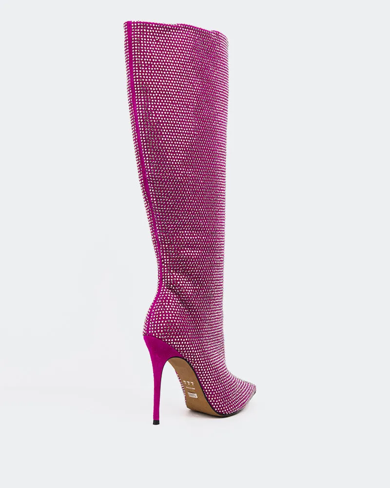 Basma Fuschia Suede sold by L'Intervalle product image thumbnail 3