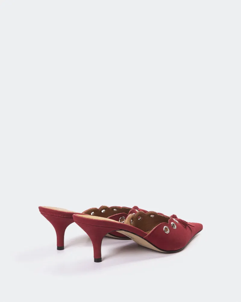 Melba Red Suede sold by L'Intervalle product image thumbnail 4