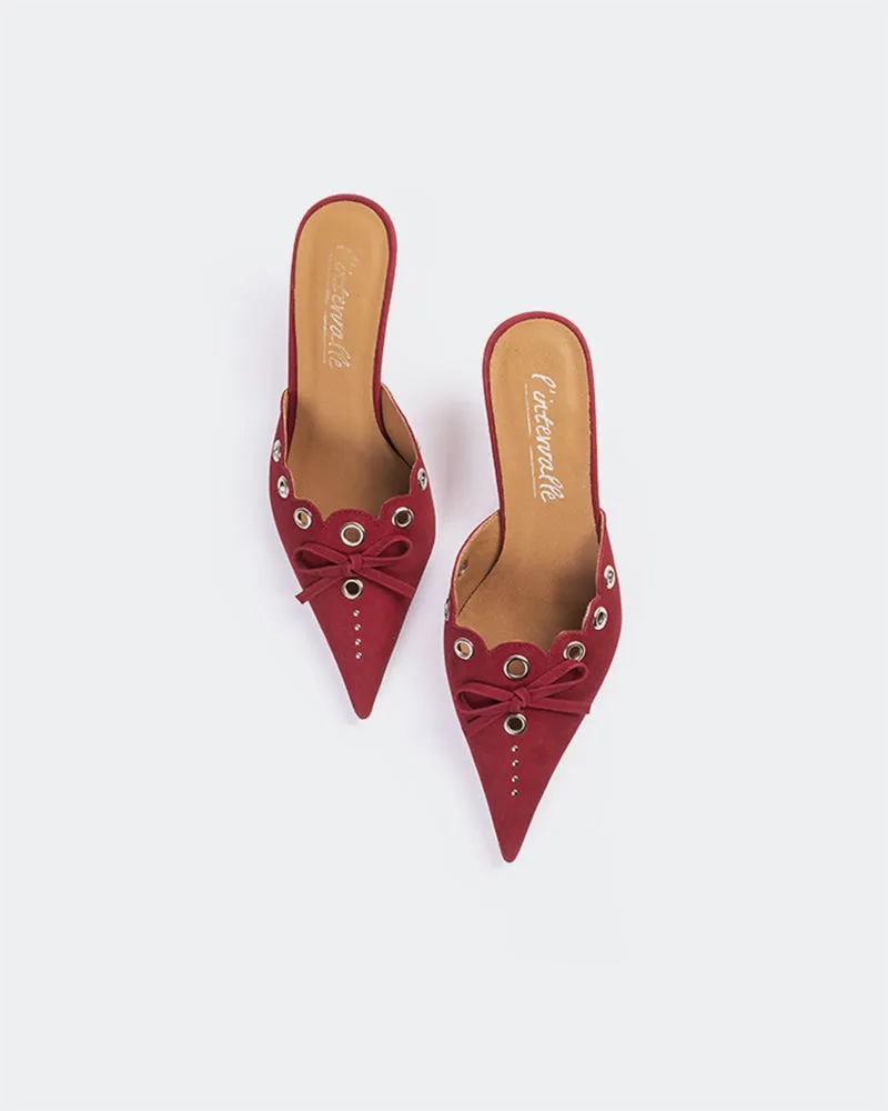 Melba Red Suede sold by L'Intervalle product image thumbnail 5