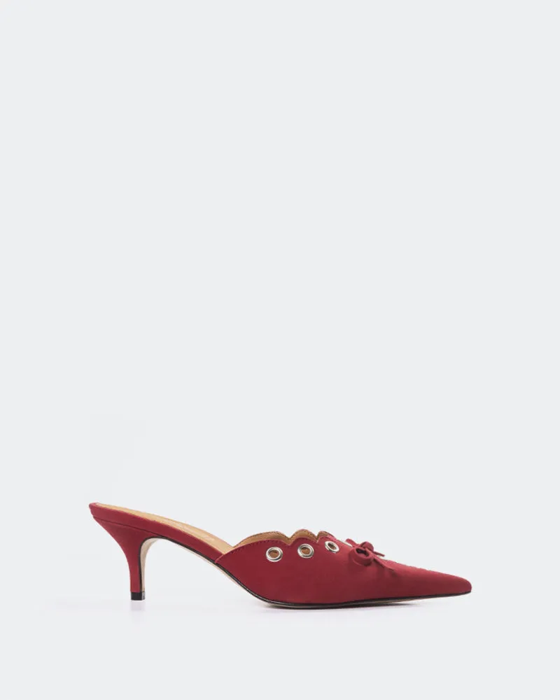 Melba Red Suede sold by L'Intervalle product image thumbnail 2