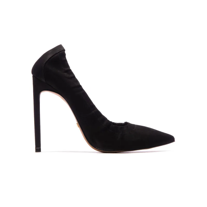 Britney Black Nubuck sold by L'Intervalle