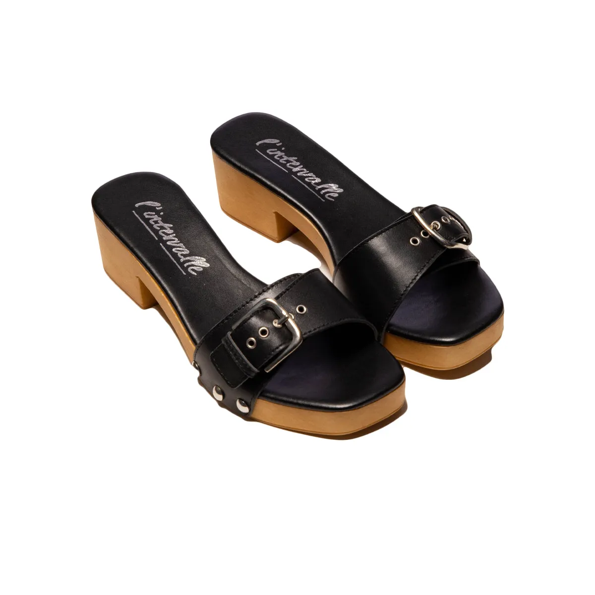 Vanja Black Leather sold by L'Intervalle product image thumbnail 2