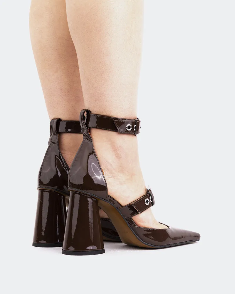 Roses Brown Patent sold by L'Intervalle product image thumbnail 3