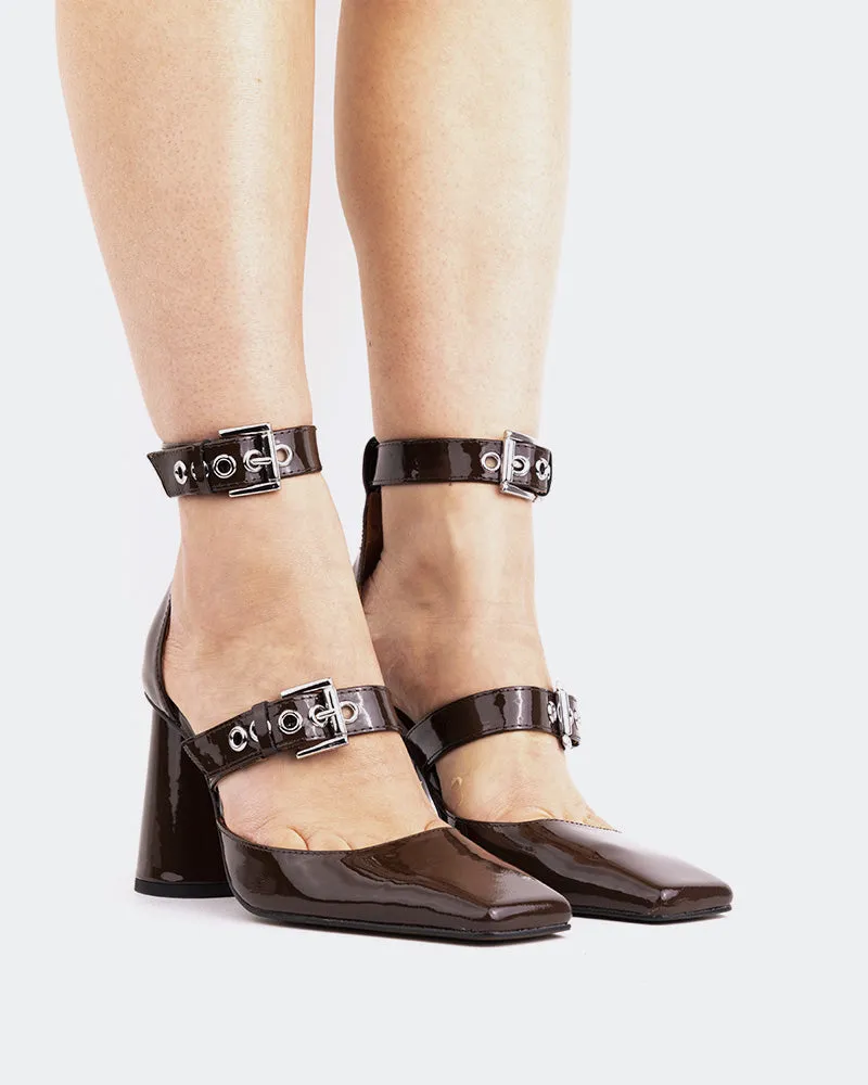 Roses Brown Patent sold by L'Intervalle product image thumbnail 2