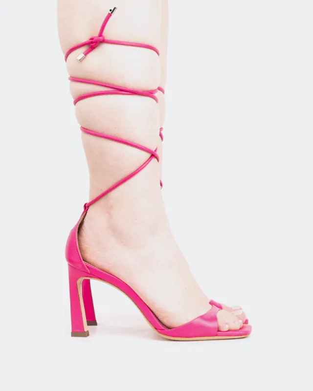 Lavo, Pink Leather/Cuir Rose sold by L'Intervalle