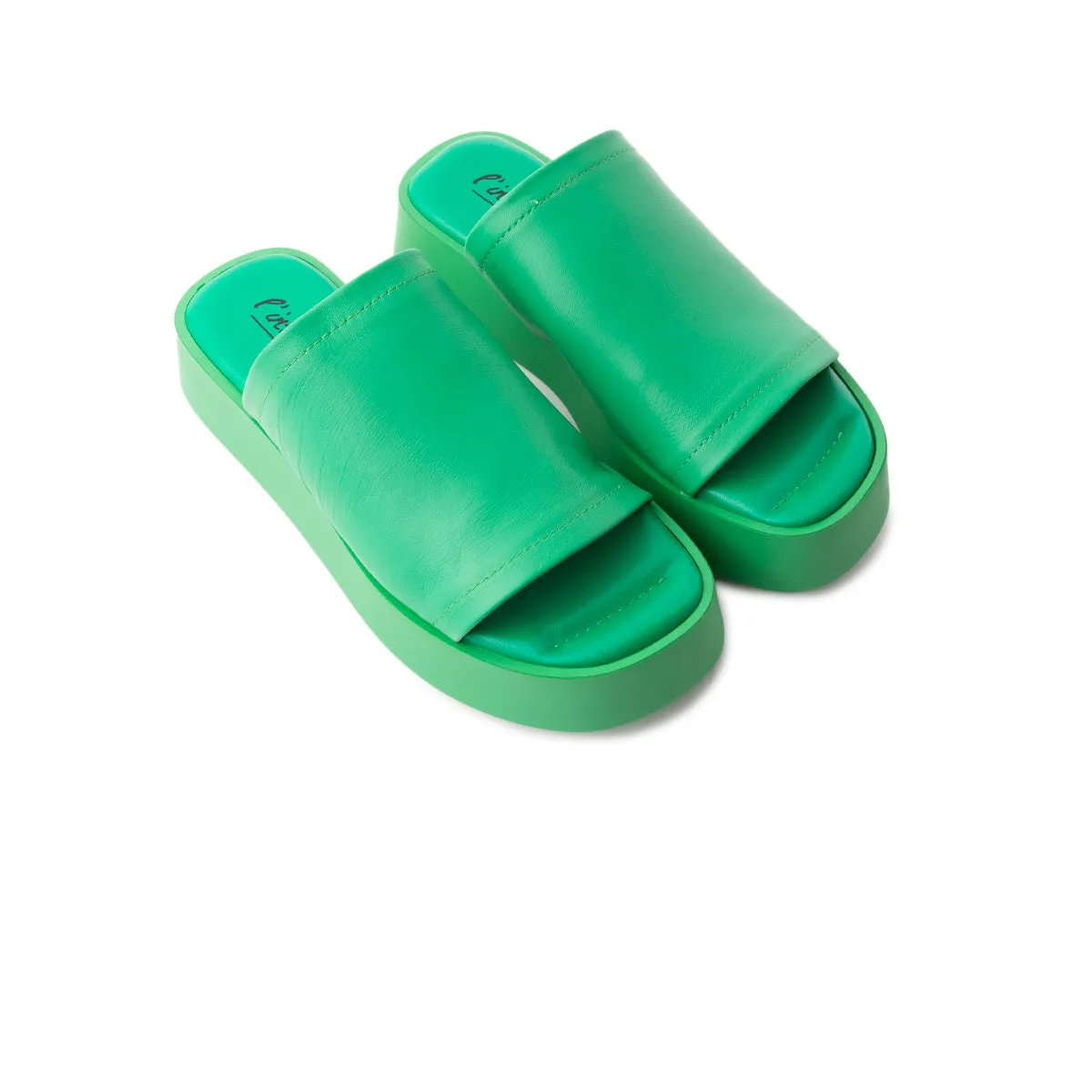 Dumpling Green Leather sold by L'Intervalle product image thumbnail 2