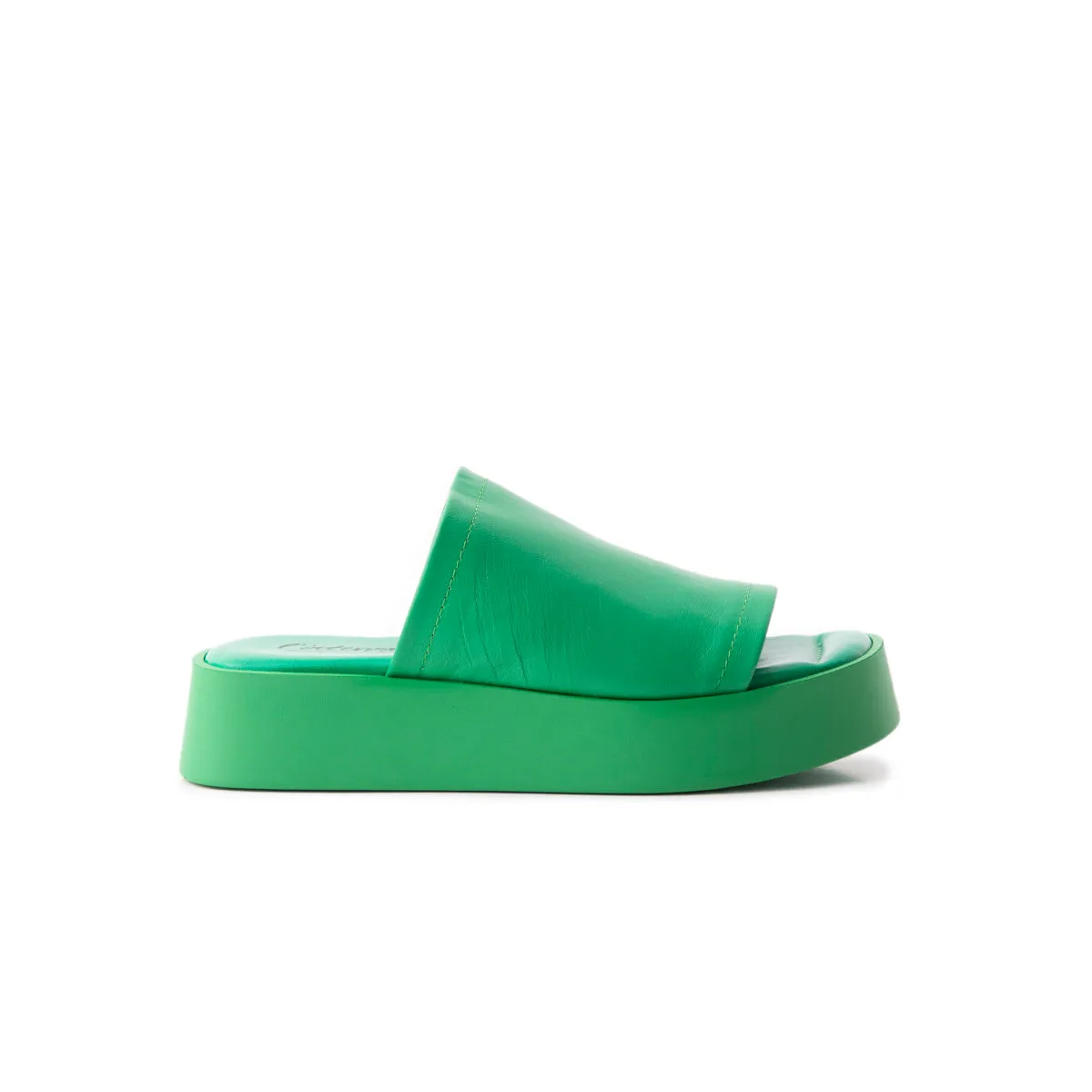 Dumpling Green Leather sold by L'Intervalle