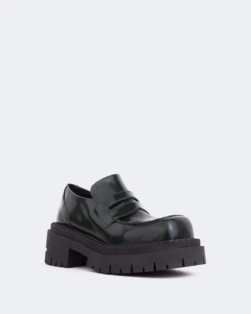 Zolian Green Leather sold by L'Intervalle product image thumbnail 2