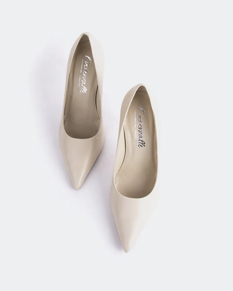 Moraya Off White Leather sold by L'Intervalle product image thumbnail 3