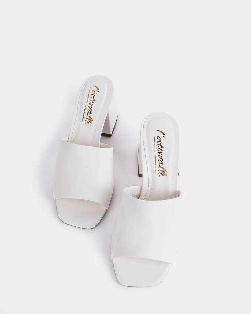 Clarabelle White Leather sold by L'Intervalle product image thumbnail 3
