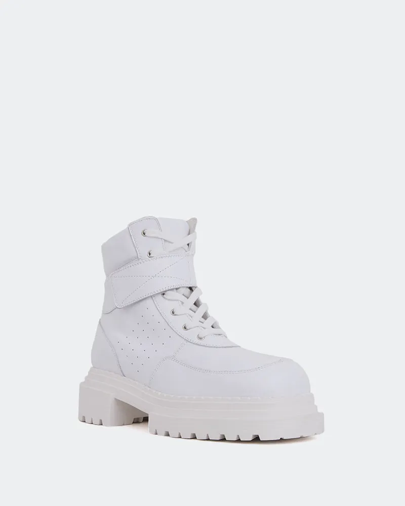 Peline White Leather sold by L'Intervalle product image thumbnail 2