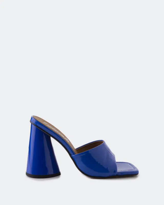 Alaya Blue Patent sold by L'Intervalle