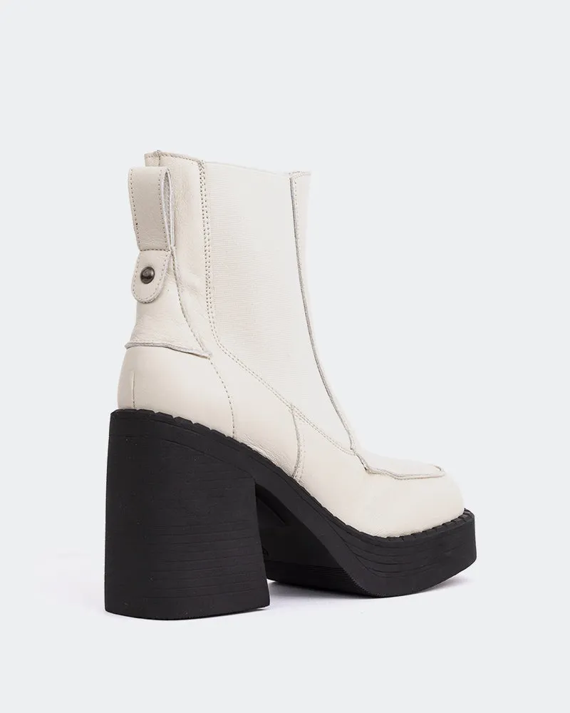 Pepas Off White Leather sold by L'Intervalle product image thumbnail 3