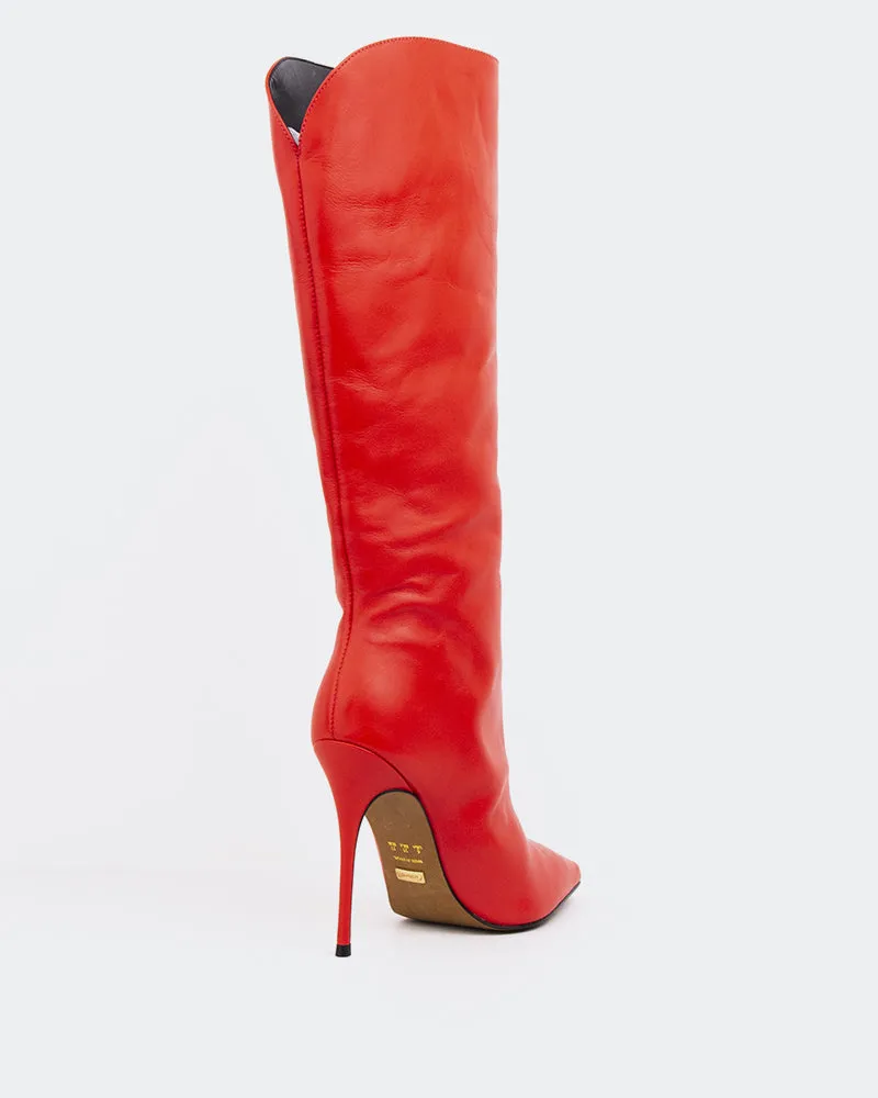 Amina Red Leather sold by L'Intervalle product image thumbnail 3