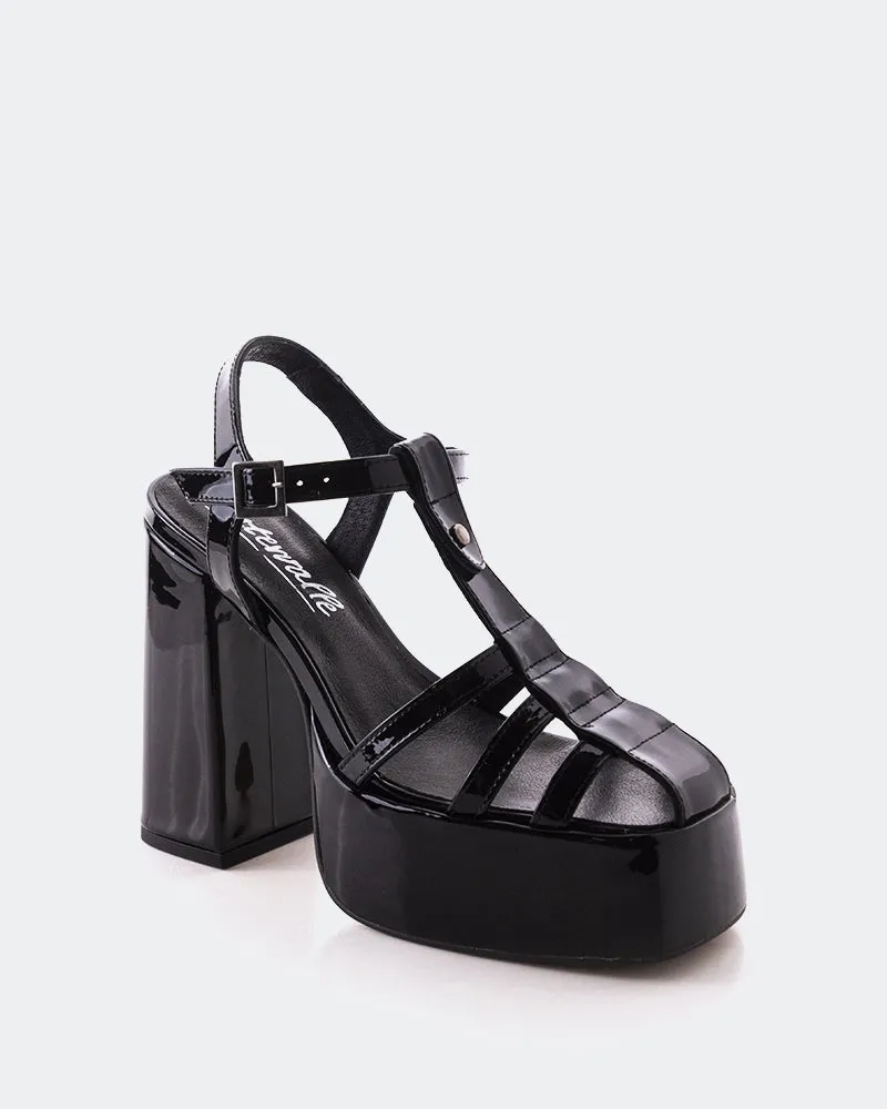 Loretta Black Patent sold by L'Intervalle product image thumbnail 2