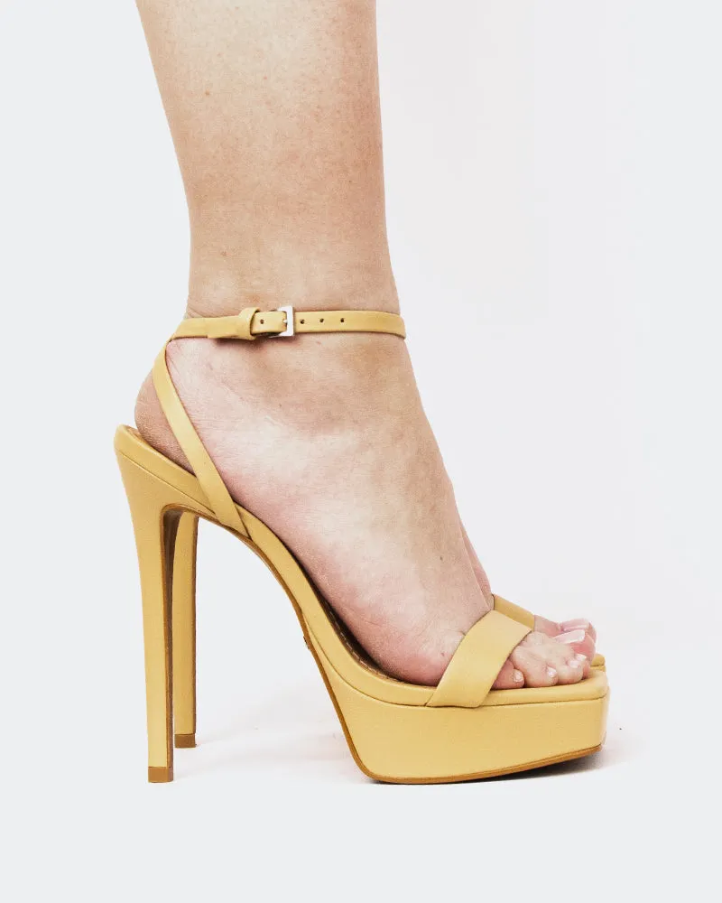 Anguila, Camel Leather/Cuir Chameau sold by L'Intervalle