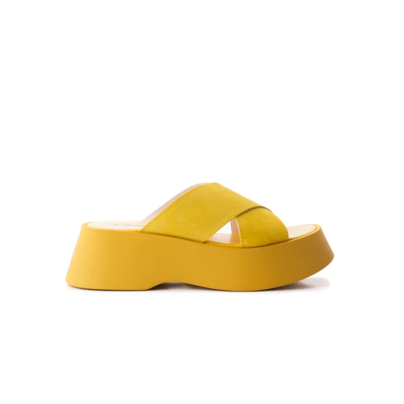 Hai Yellow Suede sold by L'Intervalle