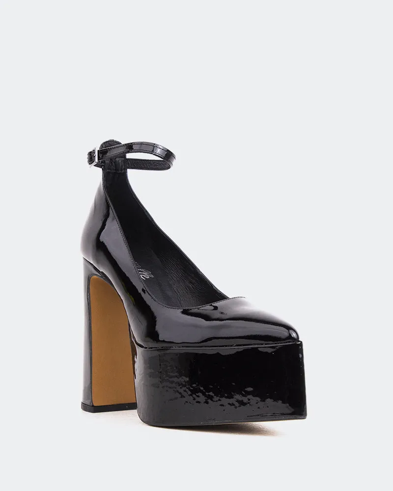 Adina Black Patent sold by L'Intervalle product image thumbnail 2