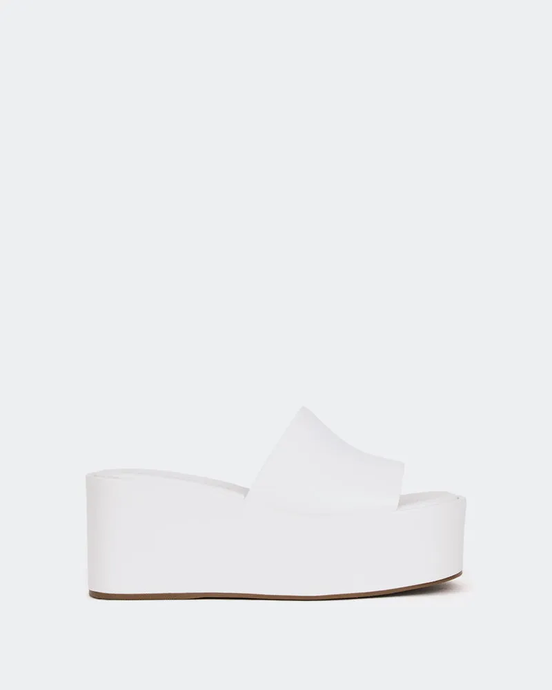 Cathedral, White Leather/Cuir Blanc sold by L'Intervalle