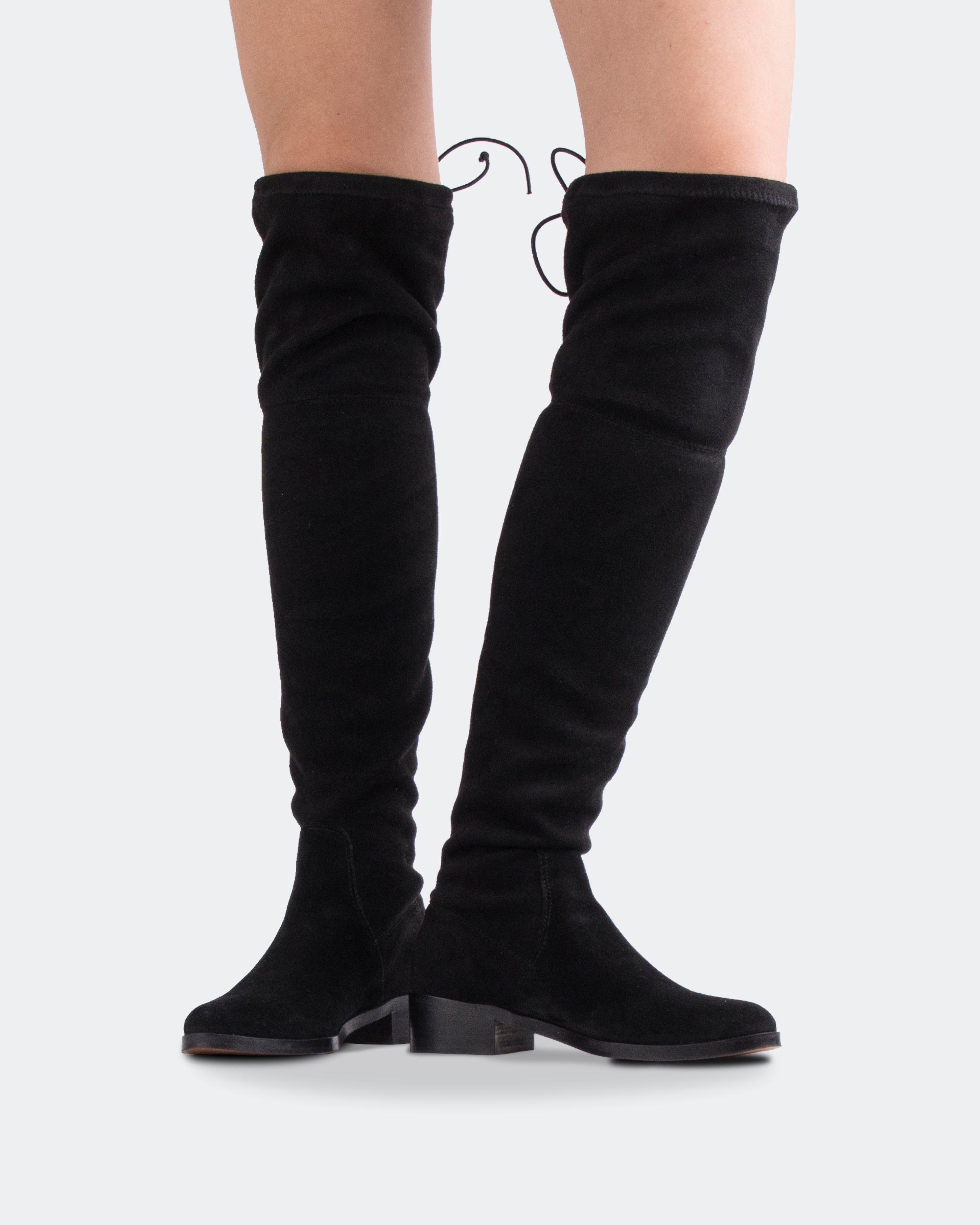 Ace Black Suede Stretch sold by L'Intervalle