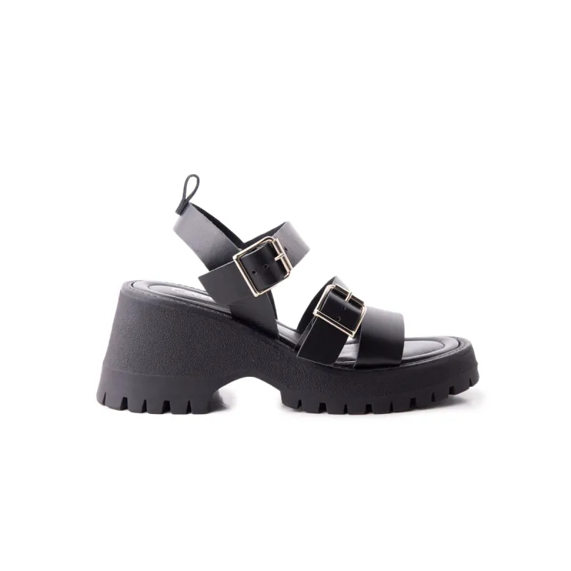 Viterbo Black Leather sold by L'Intervalle