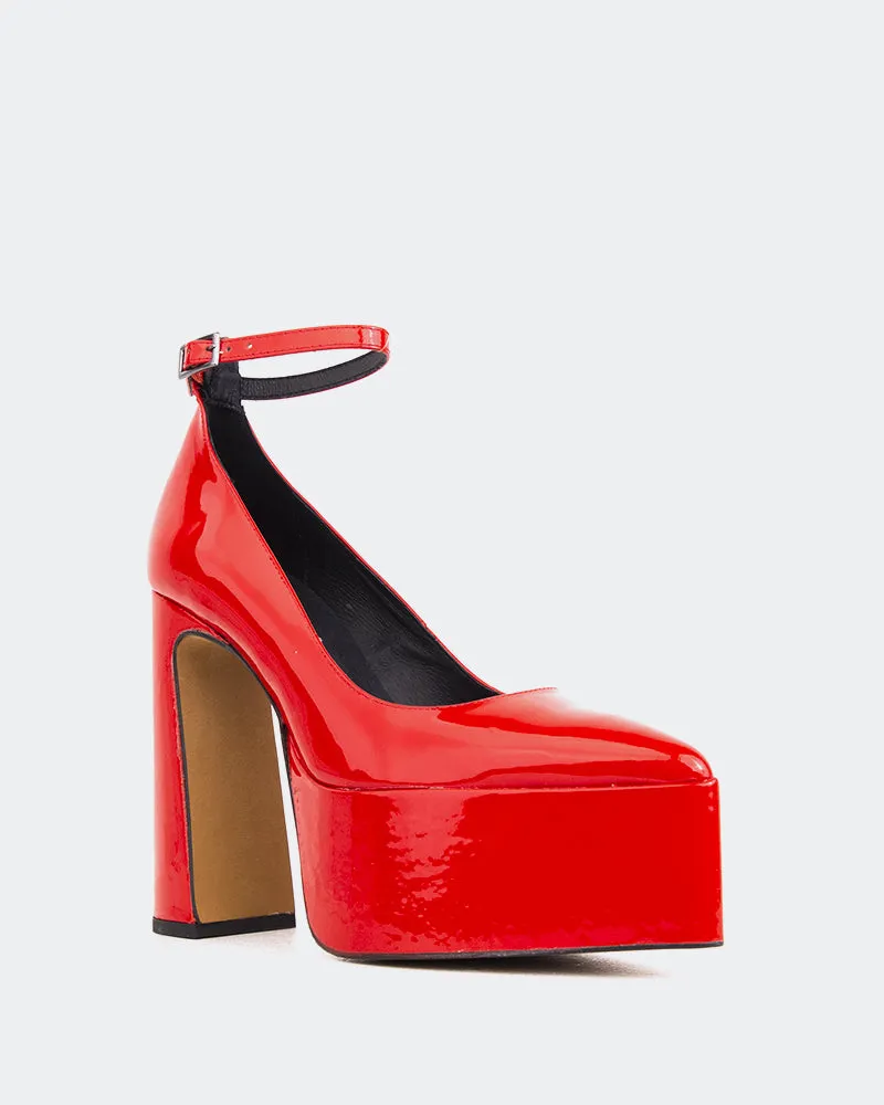 Adina Red Patent sold by L'Intervalle product image thumbnail 2