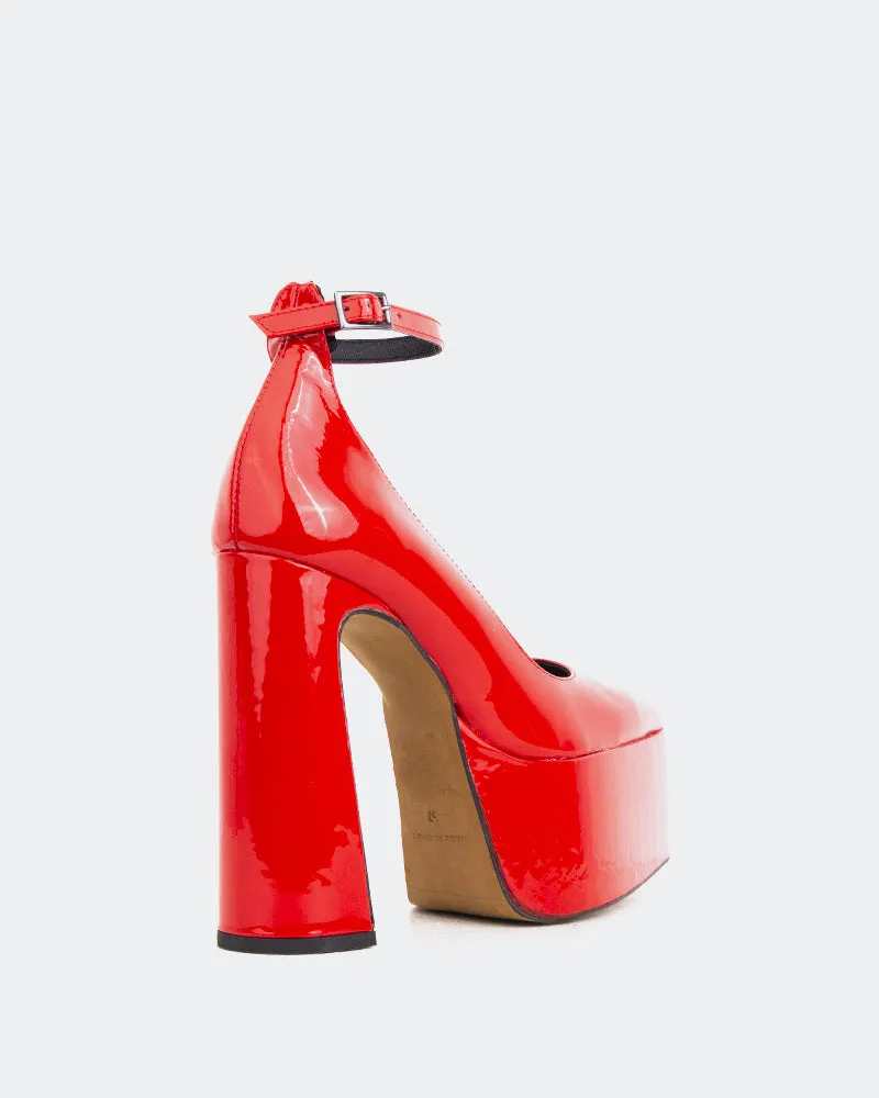 Adina Red Patent sold by L'Intervalle product image thumbnail 3