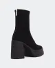 Voltera Black Suede Stretch sold by L'Intervalle