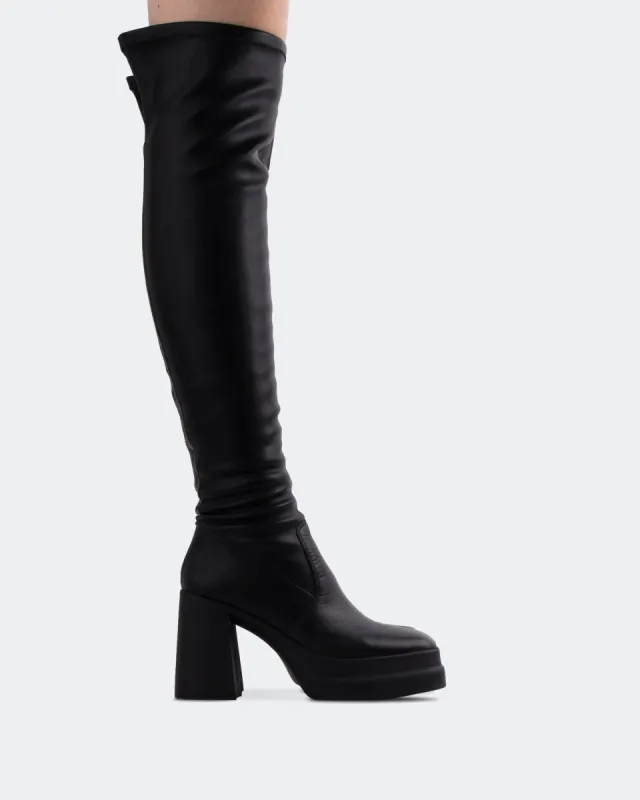 Liguria Black Stretch sold by L'Intervalle