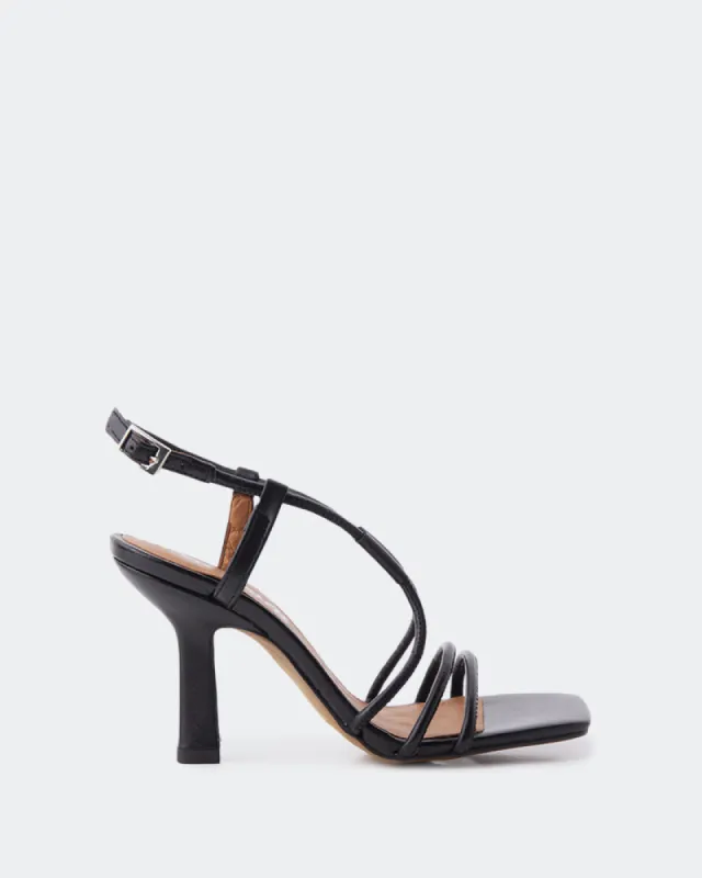 Rosalia Black Leather sold by L'Intervalle